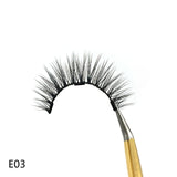 DEEP EYES New magnetic liquid eyeliner and 3d suede three magnetic false eyelash set Mink eyelashes