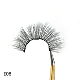 DEEP EYES New magnetic liquid eyeliner and 3d suede three magnetic false eyelash set Mink eyelashes