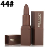 MISS ROSE Brand Matte Lip Stick Waterproof Long Lasting Velvet Sexy Red Lips Pigments Makeup Matte Lipstick Beauty for Lip Stick