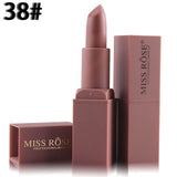 MISS ROSE Brand Matte Lip Stick Waterproof Long Lasting Velvet Sexy Red Lips Pigments Makeup Matte Lipstick Beauty for Lip Stick