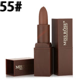 MISS ROSE Brand Matte Lip Stick Waterproof Long Lasting Velvet Sexy Red Lips Pigments Makeup Matte Lipstick Beauty for Lip Stick