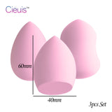 3pc Makeup Sponge Water Drop Gourd Make up Puff Cosmetics Puff Blender Set Puf Hydrophilic Powder Foundation Sponge for Face New