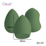 3pc Makeup Sponge Water Drop Gourd Make up Puff Cosmetics Puff Blender Set Puf Hydrophilic Powder Foundation Sponge for Face New