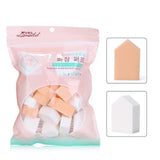New 15or20 pcs/lot Rhombus Face Sponge Cleansing Beauty Makeup Sponges For Women Make Up dry and wet Soft Cosmetic Puff