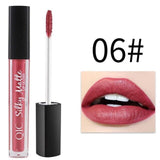 Matte Lipstick Waterproof Lip Gloss Lasting Non-Stick Cup Sexy Fashion Women Lady Party Lips Makeup Tool