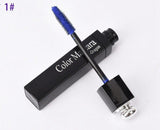 9 Color Blue Mascara Waterproof Curling Lengthening Eyelashes Makeup Colorful Pigment Exaggerate Black Eyes Make up Mascara