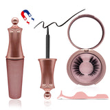 DEEP EYES magnetic eyeliner and magnetic eyelash set, durable waterproof eyeliner with false eyelashes and applicator