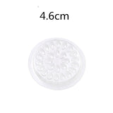 False Eyelashes Extension Glue Holder Fake Eye Lashes Extension Pallet Pads Plastic Gasket For Eyelash Extensions Flower shape