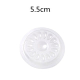 False Eyelashes Extension Glue Holder Fake Eye Lashes Extension Pallet Pads Plastic Gasket For Eyelash Extensions Flower shape