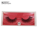 SHIDISHANGPIN 1 pair 3d mink eyelashes makeup natural long false lashes fluffy mink fake eyelashes volume eye lashes extension