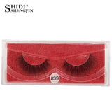 SHIDISHANGPIN 1 pair 3d mink eyelashes makeup natural long false lashes fluffy mink fake eyelashes volume eye lashes extension