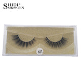 SHIDISHANGPIN 1 pair 3d mink eyelashes makeup natural long false lashes fluffy mink fake eyelashes volume eye lashes extension