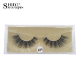 SHIDISHANGPIN 1 pair 3d mink eyelashes makeup natural long false lashes fluffy mink fake eyelashes volume eye lashes extension