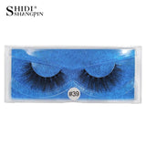 SHIDISHANGPIN 1 pair 3d mink eyelashes makeup natural long false lashes fluffy mink fake eyelashes volume eye lashes extension
