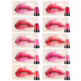 12 pcs/box women moisturizing lipstick Set box long lasting waterproof nude lipsticks multicolorful beauty lip stick sexy color