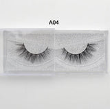 Eyelashes 3D Real Mink Eyelashes Natural Long False Eyelashes 100% Hand Made False Lashes Eye Extension cilios Long lasting