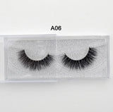 Eyelashes 3D Real Mink Eyelashes Natural Long False Eyelashes 100% Hand Made False Lashes Eye Extension cilios Long lasting