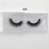 Eyelashes 3D Real Mink Eyelashes Natural Long False Eyelashes 100% Hand Made False Lashes Eye Extension cilios Long lasting