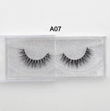 Eyelashes 3D Real Mink Eyelashes Natural Long False Eyelashes 100% Hand Made False Lashes Eye Extension cilios Long lasting
