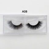 Eyelashes 3D Real Mink Eyelashes Natural Long False Eyelashes 100% Hand Made False Lashes Eye Extension cilios Long lasting