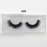 Eyelashes 3D Real Mink Eyelashes Natural Long False Eyelashes 100% Hand Made False Lashes Eye Extension cilios Long lasting