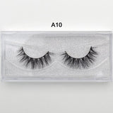 Eyelashes 3D Real Mink Eyelashes Natural Long False Eyelashes 100% Hand Made False Lashes Eye Extension cilios Long lasting