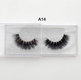 Eyelashes 3D Real Mink Eyelashes Natural Long False Eyelashes 100% Hand Made False Lashes Eye Extension cilios Long lasting