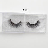 Eyelashes 3D Real Mink Eyelashes Natural Long False Eyelashes 100% Hand Made False Lashes Eye Extension cilios Long lasting