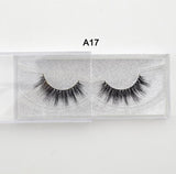 Eyelashes 3D Real Mink Eyelashes Natural Long False Eyelashes 100% Hand Made False Lashes Eye Extension cilios Long lasting
