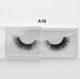 Eyelashes 3D Real Mink Eyelashes Natural Long False Eyelashes 100% Hand Made False Lashes Eye Extension cilios Long lasting