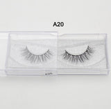 Eyelashes 3D Real Mink Eyelashes Natural Long False Eyelashes 100% Hand Made False Lashes Eye Extension cilios Long lasting