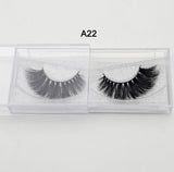 Eyelashes 3D Real Mink Eyelashes Natural Long False Eyelashes 100% Hand Made False Lashes Eye Extension cilios Long lasting