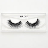 Eyelashes 3D Real Mink Eyelashes Natural Long False Eyelashes 100% Hand Made False Lashes Eye Extension cilios Long lasting