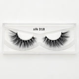Eyelashes 3D Real Mink Eyelashes Natural Long False Eyelashes 100% Hand Made False Lashes Eye Extension cilios Long lasting