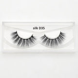 Eyelashes 3D Real Mink Eyelashes Natural Long False Eyelashes 100% Hand Made False Lashes Eye Extension cilios Long lasting