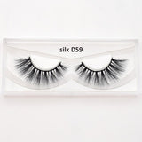 Eyelashes 3D Real Mink Eyelashes Natural Long False Eyelashes 100% Hand Made False Lashes Eye Extension cilios Long lasting