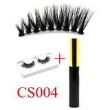 natural 3D mink Eyelashes Magnetic Eyeliner false Eyelashes 5D Fake Eyelash extension magnet lash Eye Lashes makeup