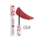 1Pcs QIBEST 7 Colors mascara red blue yellow purple cream Thick curling lengthening eyelash extension waterproof 4D mascara