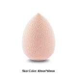BIOAUNT New 6 Colors of Pro Face Foundation Sponge Powder Puff Drop-shaped Smooth Cosmetic Puff Beauty Makeup Assistant Tools