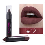 Brand Cosmetics Lipstick Matte Long Lasting Velvet Lipstick To Increase The lips Professional Waterproof Makeup 12 colors