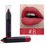 Brand Cosmetics Lipstick Matte Long Lasting Velvet Lipstick To Increase The lips Professional Waterproof Makeup 12 colors