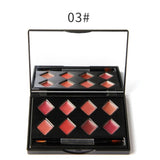 NICE FACE 8Color Sexy Beauty Make Up Matte Lipsticks Moisturizer Lip Gloss Cosmetic Set Waterproof Long Lasting Lipgloss Palett
