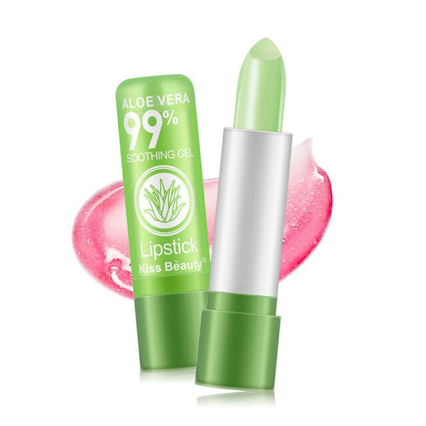 Kissbeauty Aloe Vera Color Changes Lip Cream Moisturizing Long Lasting Lipstick