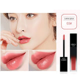 1pcs Sexy Lip Gloss Cosmetics Waterproof Long Lasting Natural Matt Lipstick Lipgloss Women Lip Beauty Makeup Moisturizing