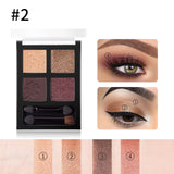 FOCALLURE 2019 New Eyeshadow Palette Glam Eyes shadow professional High quality Glitter Eye shadow pallete