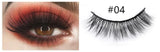 Sexy curly Mink Hair False Eyelashes 3D Natural/Thick Long Eye Lashes Wispy Eye Makeup Tools Faux Eye Lashes
