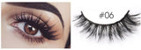 Sexy curly Mink Hair False Eyelashes 3D Natural/Thick Long Eye Lashes Wispy Eye Makeup Tools Faux Eye Lashes