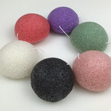 6 Colors Face Exfoliator Konnyaku Cleansing Sponge Puff Facial Natural Konjac Facial Puff face Cleanse Washing Sponge Cleanser