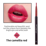 QIC Automatic Rotary Long-lasting Waterproof Lip Liner Pen Lipstick Pencil Natural Makeup Tools