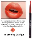 QIC Automatic Rotary Long-lasting Waterproof Lip Liner Pen Lipstick Pencil Natural Makeup Tools